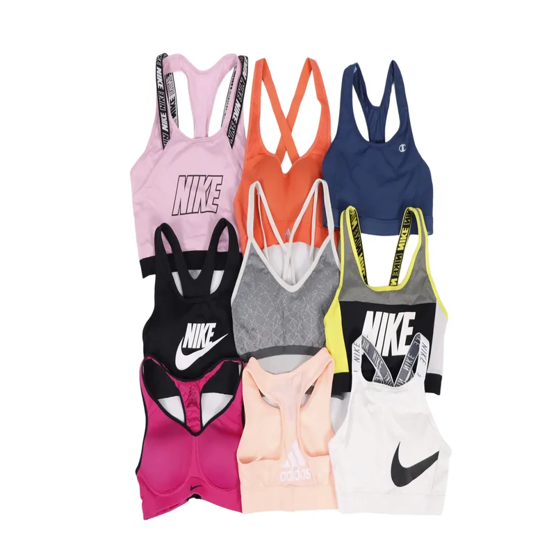 Athletic Sports Bras - Style 2 - Front View
