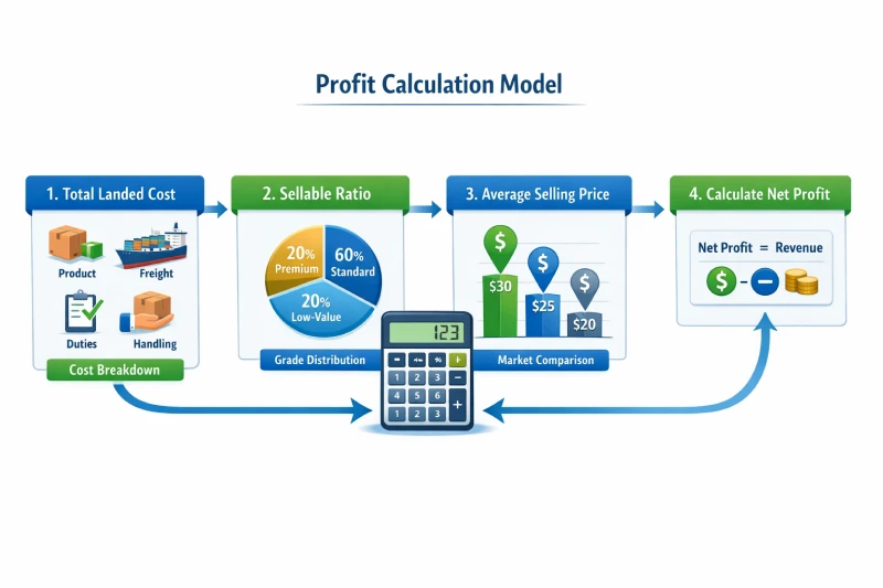 Profit calculation process