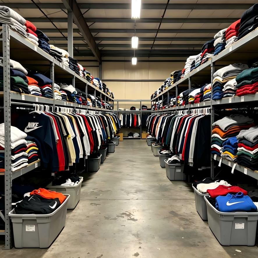 used Nike clothing warehouse