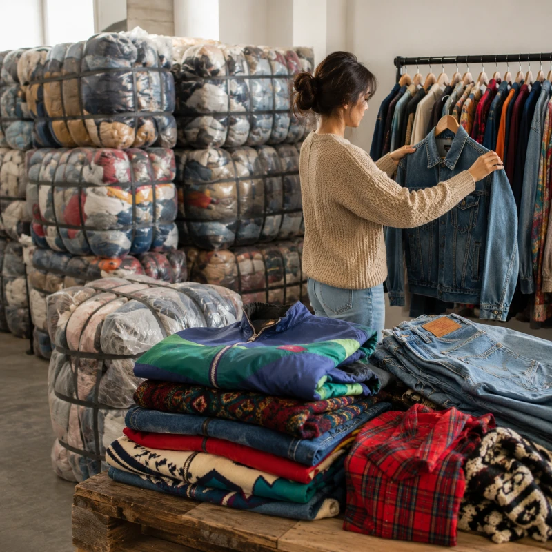Stop Thrifting Start Scaling Poshmark Sourcing with Vintage Wholesale Bales