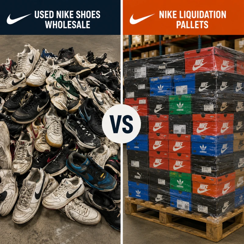 Used Nike Shoes Wholesale vs Nike Liquidation Pallets