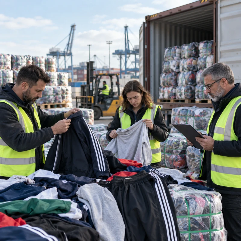 How European Importers Source Used Nike and Adidas Clothing at Container Scale