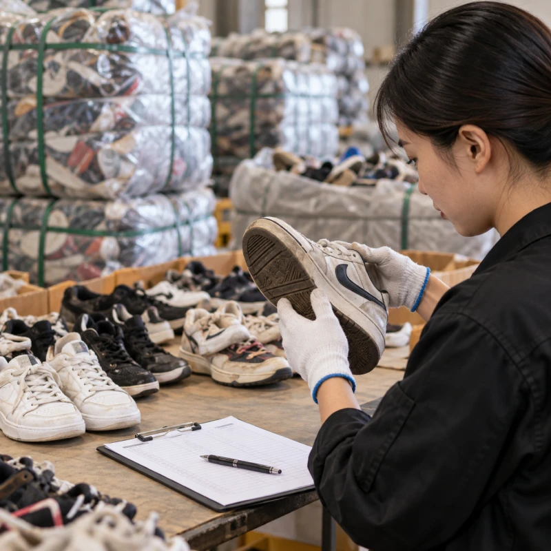 How to Inspect Second-Hand Branded Shoes Wholesale at Receiving