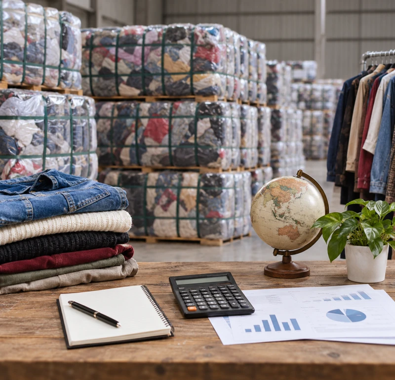 How to Plan Working Capital for a 500-Bale Used Clothing Order
