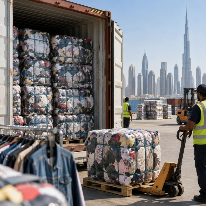 UAE Dubai Vintage Clothing Supplier_ 500-Bale Wholesale Guide